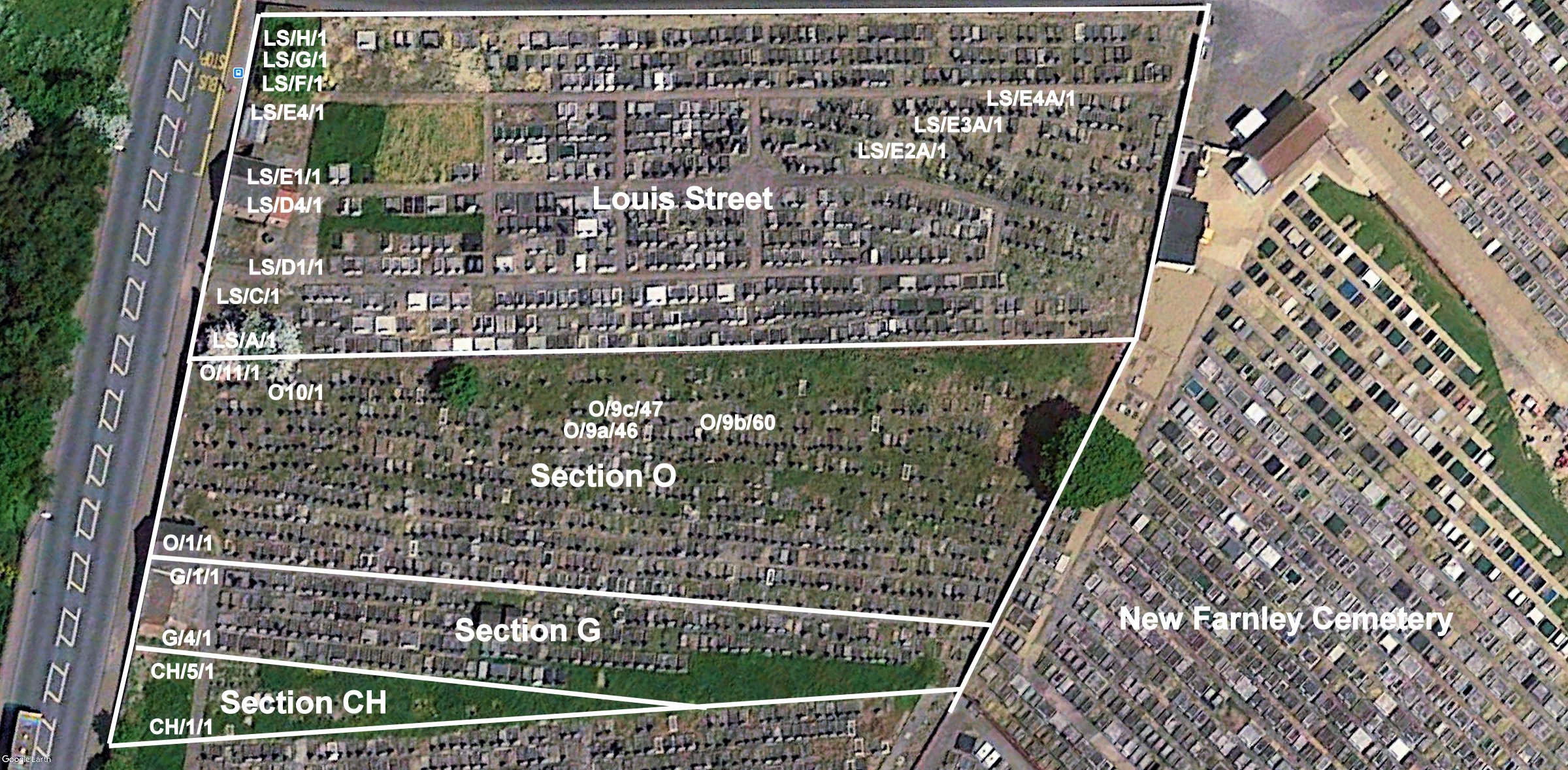 JCRUK Leeds Cemetery Project New Farnley Cemeteries